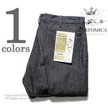 ANATOMICA LEFT HAND DENIM 左綾デニム トリムフィットパンツ 530-502-01画像