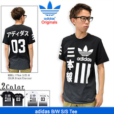 adidas Originals B/W S/S Tee AZ1068/AZ1069画像