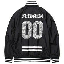 Zephyren NYLON STADIUM JKT -SPADE- (BLACK)画像
