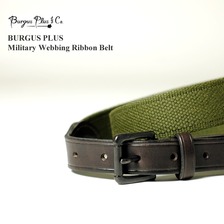 BURGUS PLUS Military Webbing Ribbon Belt BP16808-1画像