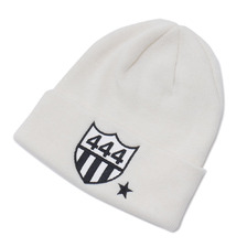 YOSHINORI KOTAKE DESIGN 444ロゴ STAR ニットキャップ WHITE画像