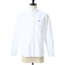 MAISON KITSUNE OXFORD TRICOLOR PATCH CLASSIC SHIRT BD KMH2650画像