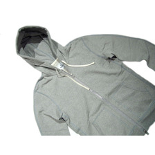 REIGNING CHAMP HEAVYWEIGHT TERRY FULL ZIP HOODIE/heather grey画像