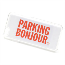 THE PARK・ING GINZA &times; bonjour records iPhone 6S CASE WHITExORANGE画像