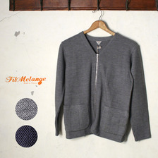 FilMelange LEGGE ジップカーディガン画像