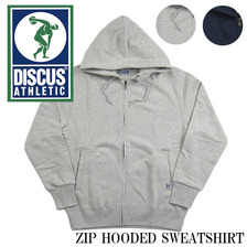 DISCUS ATHLETIC ZIP HOODED SWEATSHIRT R5606-526画像