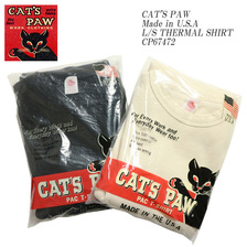 CAT'S PAW Made in U.S.A L/S THERMAL SHIRT CP67472画像