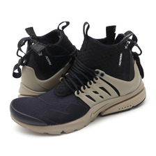 NIKE &times; ACRONYM AIR PRESTO MID/ACRONYM BLACK/BLACK-BAMBOO 844672-001画像