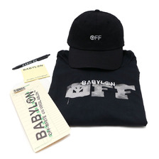 OFF WHITE &times; Babylon LA "I QUIT" PACK BLACK画像