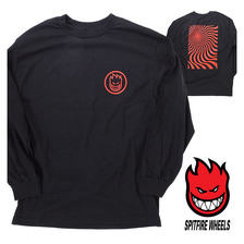 SPITFIRE SF L/S SWIRL BOX BLK/RED 52010040画像