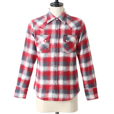 LEE WEATERN SHIRT -Red- LT0582-309画像