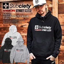 Subciety &times; VISION STREET WEAR PARKA 60040画像