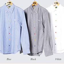 HTML ZERO3 BN Various Button L/S Shirt SHT118画像