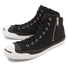 CONVERSE JACK PURCELL WAXCOTTON MID BLACK 32262871画像