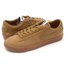 NIKE &times; Supreme BLAZER LOW GT QS GOLDEN BEIGE/GOLDEN BEIGE/GUM 716890-229画像