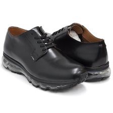 Tomo & Co &times; Graphpaper AIR MAIL POSTMAN BLACK LEATHER / BLACK SOLE画像