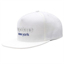Supreme Chrome Classic Logo 5-Panel WHITE画像