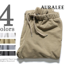 AURALEE SUPER MILLED SWEAT EASY PANTS A6AP03SM画像