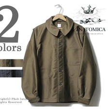 ANATOMICA ジャーマンモールスキン COLTIN コットンカバーオール ジャケット 530-502-06画像