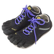 vibram FiveFingers WMN TREK ASCENT INSULATED Black/Purple 15W5303画像