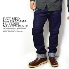 FUCT SSDD 16oz OKAYAMA SELVEDGE NARROW DENIM 41202画像
