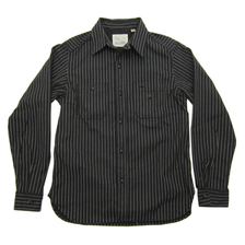 FULLCOUNT Duck Wabash Stripe Triple Stitch Work Shirts 4950画像