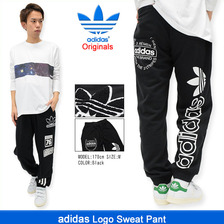 adidas Originals Logo Sweat Pant AY8626画像