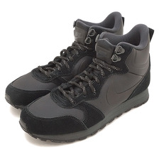 NIKE WMNS MD RUNNER 2 MID PREMIUM BLACK/BLACK/ANTHRACITE 845059-001画像