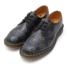 Supreme &times; UNDERCOVER &times; Dr.Martens Anarchy 3-Eye Shoe BLACK画像