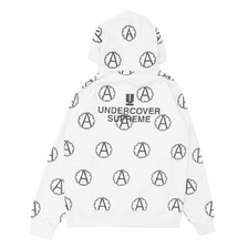 Supreme × UNDERCOVER Anarchy Hooded Sweatshirt WHITE画像
