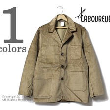 Le LABOUREUR VESTE SPORT コーデュロイ ワークジャケット画像