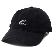 NICE KICKS PABLO DAD HAT BLACK画像