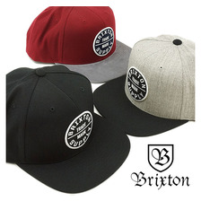 Brixton OATH III SNAPBACK画像