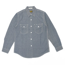 SUGAR CANE Made in U.S.A. CHAMBRAY WORK SHIRT SC27357画像