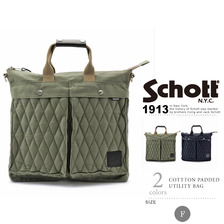 Schott COTTTON PADDED UTILITY BAG 3169049画像