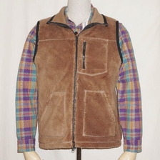 SAMURAI JEANS SWFV16-01 コットンフリースベスト画像