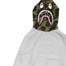 A BATHING APE SHARK FULL ZIP HOODIE画像
