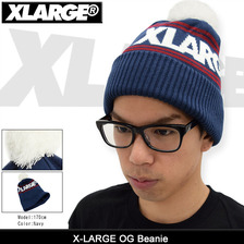 X-LARGE OG Beanie M16C9201画像