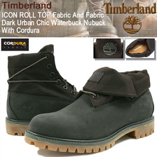 Timberland ICON ROLL TOP Fabric And Fabric Dark Urban Chic Waterbuck Nubuck With Cordura A18ZQ画像