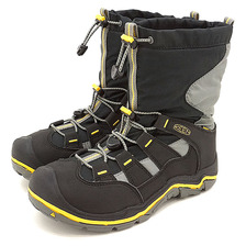 KEEN KIDS Winterport II WP Black/Gargoyle 1015248画像