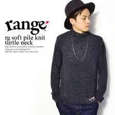 range rg soft pile knit turtle neck RG16F-KN02画像