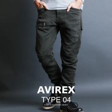 AVIREX OVER DYED TIGHT MIL PANTS 6166156画像