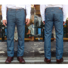 MISTER FREEDOM &times; SUGAR CANE MFSC(The Sportsman) NOS PLAYER DENIM &ldquo;CONTINENTAL TROUSERS&rdquo; SC41563画像