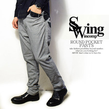 SWING ROUND POCKET PANTS画像