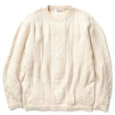 RADIALL ROY'S SWEATER (WHITE)画像