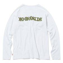 ANIMALIA WILD WEST-L/S LOGO (WHITE) AN16A-CS03画像