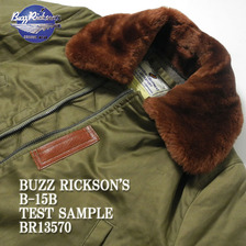 Buzz Rickson's B-15B TEST SAMPLE BR13570画像