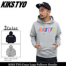 KIKS TYO Crazy Logo Pullover Hoodie KT1609C-03画像