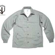CORONA #KA023-16-02 SWEAT COACH JACKET/heatherd grey画像