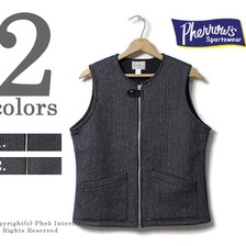 Pherrow's 16W-PBCV1 ビーチクロス ジップベスト画像